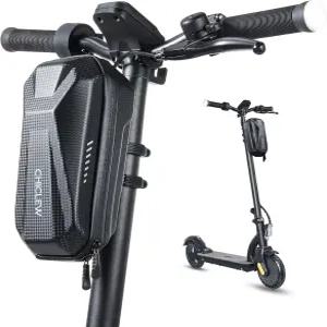 CHICLEW 휴대용 전동 킥보드 가방 퀵 릴리스 수납 (2L/3L 대용량) 방수 앞 핸들바 (휴대폰 지갑 공구