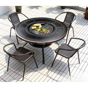 야외 바베큐테이블 펜션 불판 고기 전원주택 식탁