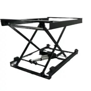 이동식 전동 리프트 상승 상차 고소작업대 화물용 지게차