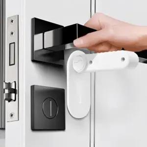 안전 잠금 장치 고정 도어 손잡이 문열림 도어락 방지