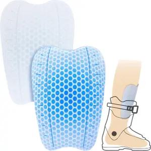 슈파쿨 2Pcs/4Pcs 스키 가드 젤 패드 6 x 4 인치 스노보드 정강이 재사용 가능한 부츠 라이너용 보호 압력