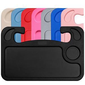 식사용 스티어링 휠 책상 트레이, 노트북 - 대부분의 차량 휠, 로드 트립 액세서리, 카 테이블에 후크 부착