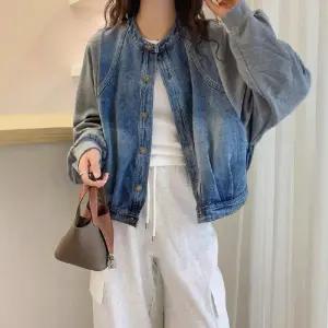 루타꽁몰 데님 여자 투피스 코트 트렌드 상의 자켓 봄가을 가짜 HO3