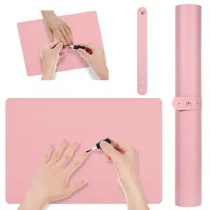 네일 아트 테이블 매트 아크릴 네일용 부드러운 팔 받침대 패드 접이식 핸드레스트 베개 매니큐어 트레이닝