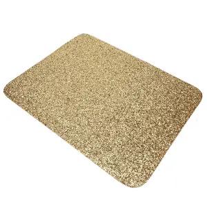 네일 테이블 매트 15 X 9.5 인치 휴대용 아트 반짝이는 부드러운 핸드 홀더 매니큐어 도구(골드 쿠션)