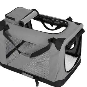 이동장 반려동물 고양이 레드 반려견 이동 바퀴