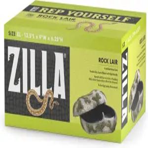 질라 펫 테라리움 바위 은신처 도마뱀 뱀 등을 위한 파충류 X-대형