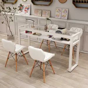 네일시술대 1인 네일 매니큐어 패디 테이블 뷰티샵 작업대