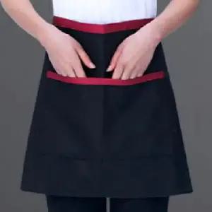 허리앞치마 쉐프 홀 서빙 반 앞치마 투포켓