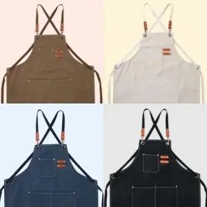 카페 공방 미용실 보육교사 어린이집 목공 캔버스 앞치마