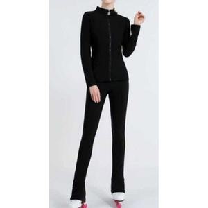 피겨 연습복 스케이트 바지 트레이닝복 크로스포인트팬츠 여아 여성 여자 세트 의상