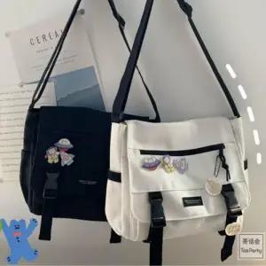 2컬러- 가방 학원 크로스백 학생 데일리 캐주얼 메신저백