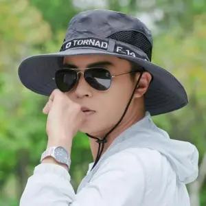 아웃도어 여름철 모자 타단 사파리 메쉬 햇빛 남성