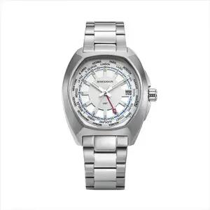 ROMANSON 악티우스 뉴 GMT 38 화이트 메탈 워치 RWAMFM5BS006WHWH0 RWAMFM5BS006WHWH0 3043342