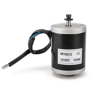 전기 스쿠터 모터 12V 120W 벨트 풀리 E 액세서리가 장착된 브러시 고속 소형 스쿠터용 펄스