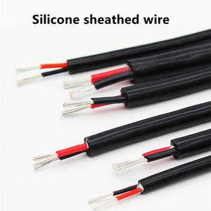 실리콘 피복 케이블 와이어 고온 및 저온 저항 소프트 신호 전원 22 20 18 17 15 13AWG 2-8 코어