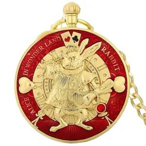 앨리스 회중시계 이상한 나라의 목걸이 빈티지 펜던트