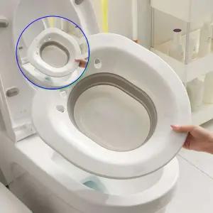 쌍문상회 편리한 셀프 좌욕 변기커버 욕실용품 접이식 가정용