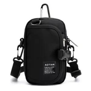 멀티 블랙 크로스백 / 가방 허리 보조