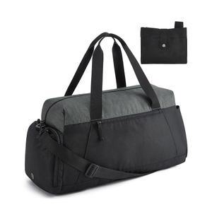 남성용 가방 BAGSMART 접이식 스포츠 더플 백 신발 수납 공간이 있는 경량 위켄더 여행 피트니스 수영 요가를 위한 방수 운동 1 블랙 스타일