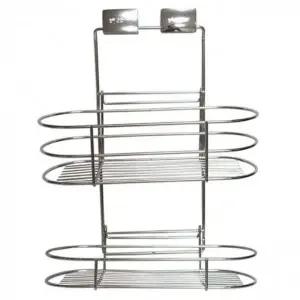 ( )키친아트 욕실 코너 선반 수납 화장실 정리함 2단