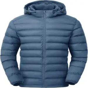 고푸네 남성용 경량 패딩 재킷 탈부착 후드 방수 겨울 다운 스노우 스키 여행용