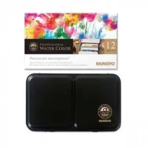 ( )고체물감 12색 미술준비물 수채고체물감