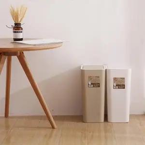 원터치 슬림 틈새휴지통 인테리어 냄새차단 쓰레기통