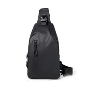 깔끔한 슬링백 트렌디한 메신저백 검정 데일리 패션