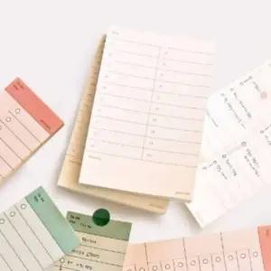 데일리 메모패드 체크노트 떡메노트