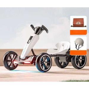 2025년 신형 접이식 자동차 4륜 리모컨 카트 전기 화이트 싱글드라이브