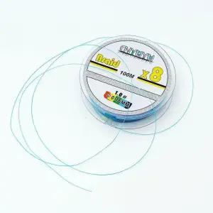 오색 100m 낚싯줄 8합사 1호 스트롱 합사라인 한치