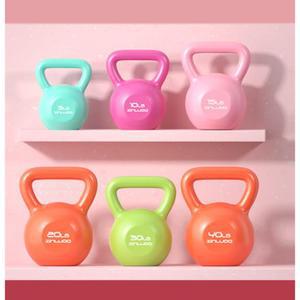 5파운드 10파운드 파스텔 케틀벨 덤벨 여성