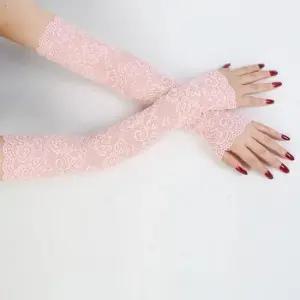 여성운전장갑 여성 운전 레이스 장갑 긴소매장갑 여름 팔토시