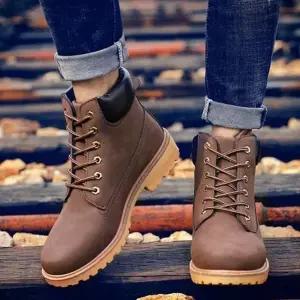 [룽스]신발 방한화 남자워커 남성워커 겨울신발