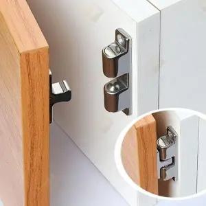 온더벨라 스틸 가구 여닫음장치 캐비닛 도어클립 1+1