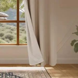 온더벨라 이중 패딩 방풍커튼 현관 중문 보온암막커튼