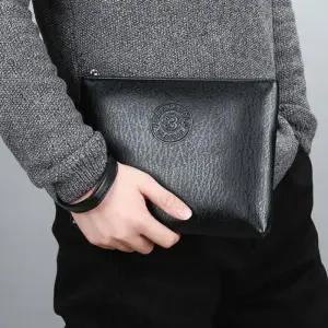 고급진 남성 클러치백 포인트 패션 캐주얼 영문 로고