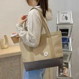 가벼운 미니숄더백 캔버스 데일리백 크로스백 여성 숄더백 버킷백 미니토트백