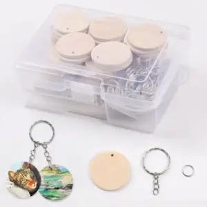 나무키체인 우트팬던트열쇠고리 나무 팬던트 우드 우드팬던트 DIY 열쇠고리