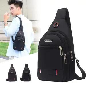 미니가방 여행용 크로스백 이어폰홀 패션 남자캐주얼