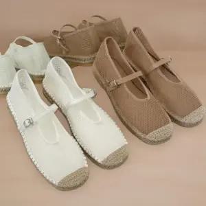 [신상오픈런]여성용 일상 네트 메쉬 메리제인 플랫슈즈 (35830047)