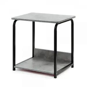 사이드 모던블랙 협탁 사각 철제 대리석 테이블 패턴