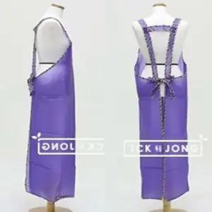 롱 앞치마 반투명 식당 업소용 주방 음식점 방수 긴
