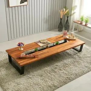 좌식 원목 멀바우 2000 H6729(착불) 테이블 가구산책