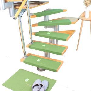 러그 회전 계단매트 접착프리 계단 스티커식 가정용 카페트 미끄럼방지 스텝패드 풀매트 접착식