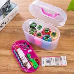 온더벨라 가정용 미니 반짇고리풀세트 2단 바느질키트