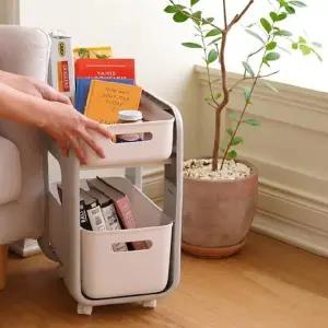 온더벨라 서랍형 미니트롤리 수납함 소품정리함