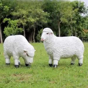 마당 양 조형물 카페 꾸미기 장식품 정원 모형 야외