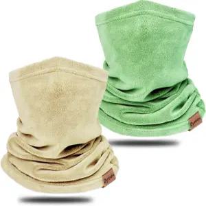 여성 남성용 넥 워머 겨울 게이터 페이스 마스크 발라클라바 스키 오토바이용 소프트 플리스 커버 마스크-2